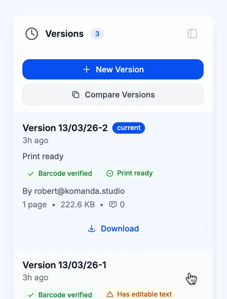 Print-Ready Check