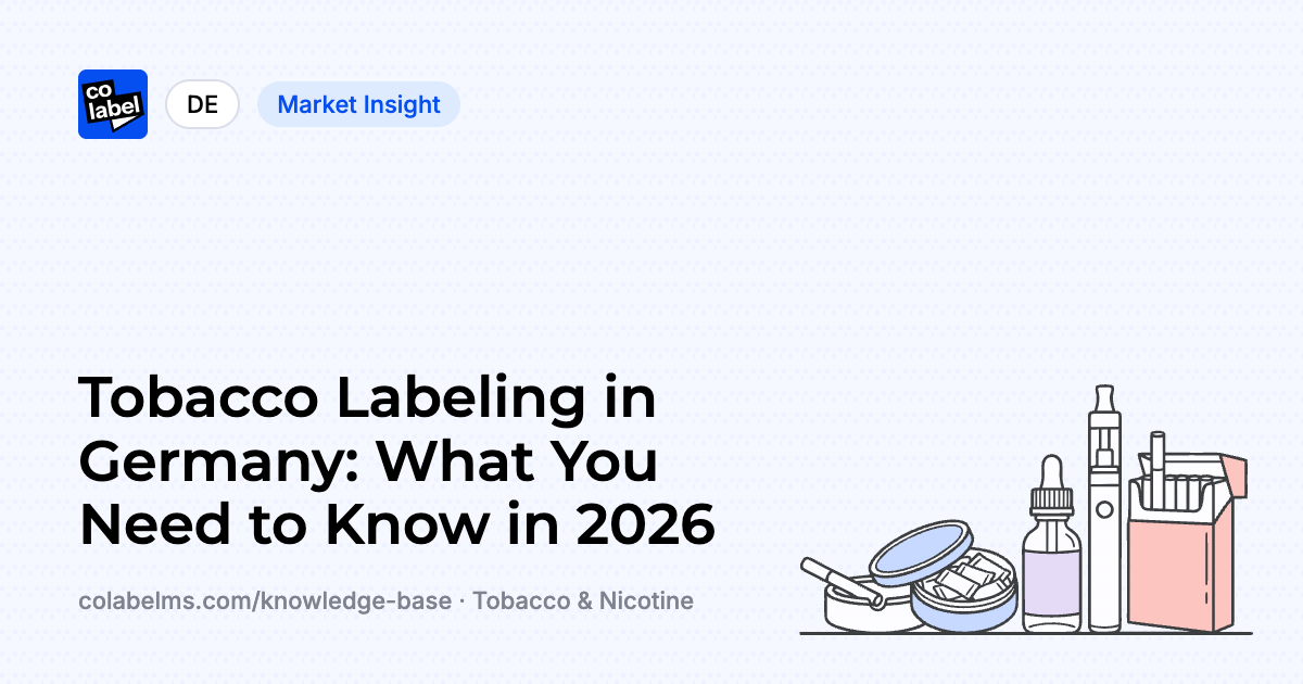 Tobacco Labeling in Germany: What You Need to Know in 2026